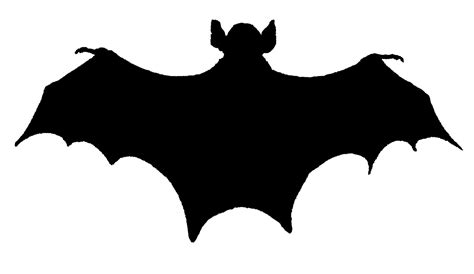 Digital Stamp Design: Royalty Free Halloween Bat Silhouette Crafting Downloads Scrapbooking Clip Art