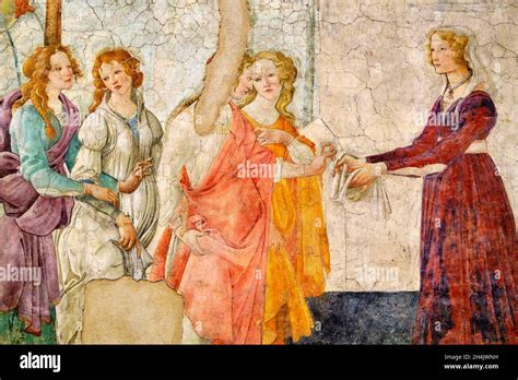 Three graces by botticelli hi-res stock photography and images - Alamy