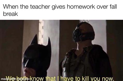 Fall break : r/NolanBatmanMemes