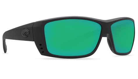 Costa Del Mar Cat Cay 580G Blackout/Green Mirror Polarized Sunglasses | Fishing sunglasses ...