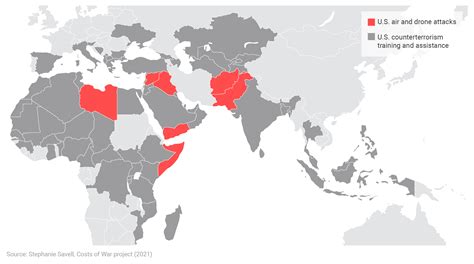 Us Drone Strikes Map - Picture Of Drone