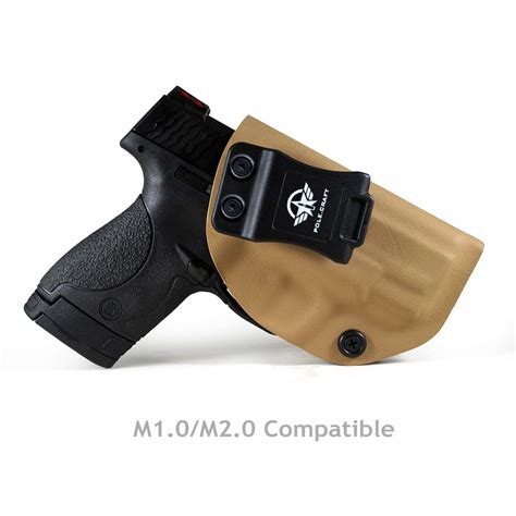 Buy Kydex IWB Holster For Smith & M&P Shield M2.0 9mm 40 S&W / Crimson ...