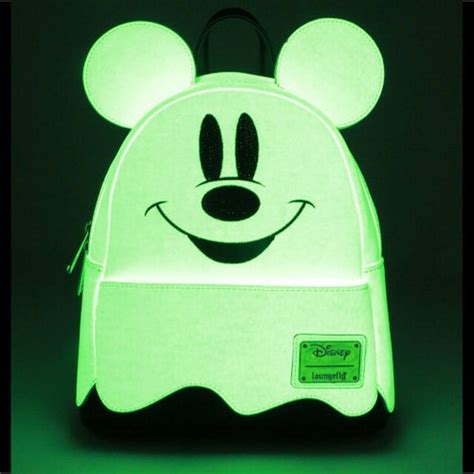 Loungefly Disney Ghost Mickey Halloween Mini Backpack