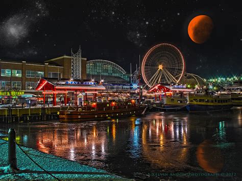 Chicago Navy Pier Winter 1 Photograph by Kelvin Andow