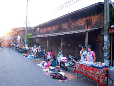 Life Thailand Street Market At Khemmarat Free Stock Photo - Public Domain Pictures