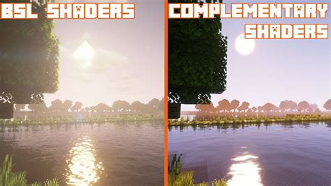 Complementary Shaders Vs Complementary Reimagined Shader Comparison ...