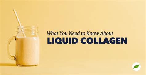 What You Need to Know About Liquid Collagen & Your Skin