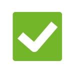 Approved icon. Profile Verification. Accept badge. Quality icon. Check mark. Sticker with tick ...