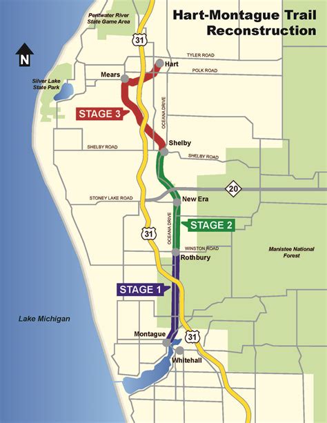 Improvements, closures set for William Field Memorial Hart Montague Trail