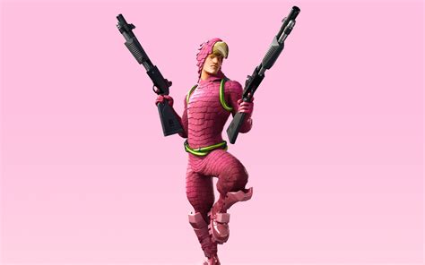 Fortnite, King Flamingo, Skin, Outfit, 4K, #309 Wallpaper PC Desktop