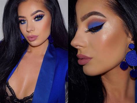 Royal Blue Eyeshadow In 2019 | Blue Dress Makeup, Blue | Blue dress makeup, Dress makeup, Blue ...