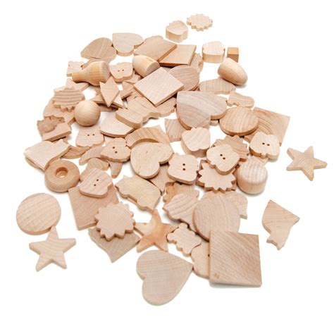 Wood Shapes Assortments | Hygloss Products