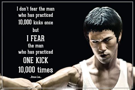 SIDMAK '' Bruce LEE - Motivational Quotes Poster'' Digitally Printed with Matt Laminated ...