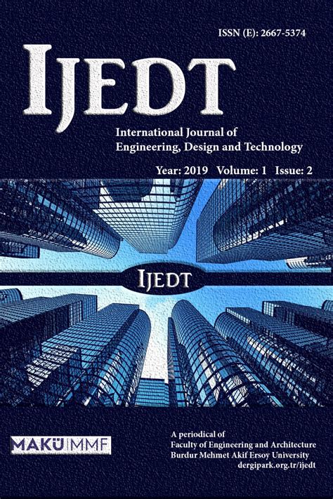 International Journal of Engineering Design and Technology - JOURNAL INDEX