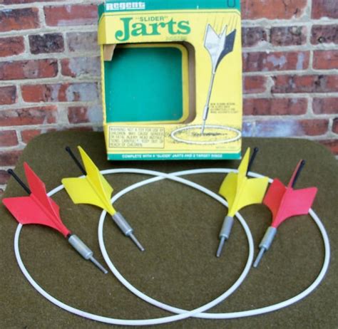 Vintage Regent Slider Jarts Lawn darts Game 1970's