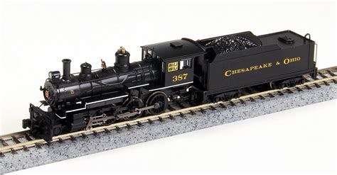 Bachmann 51460 N Chesapeake & Ohio 4-6-0 Steam Locomotive w/DCC #387 ...