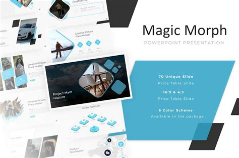 Item: Magic Morph Powerpoint Presentation Template by RRgraph - shared by G4Ds