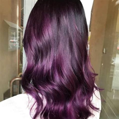 eggplant hair color ideas