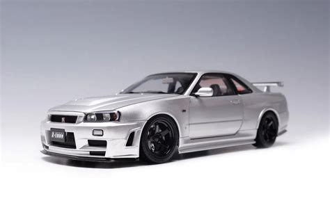 Nissan Skyline GT-R ( R34 ) Z-Tune Silver | AUTOBarnModels