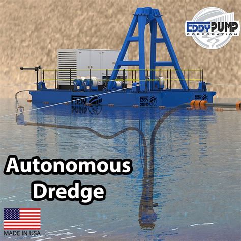 Autonomous Dredge - Remote Operated and Unmanned