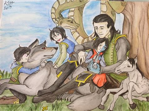 Loki's family by DaneKate on DeviantArt | Loki marvel, Loki, Loki and sigyn