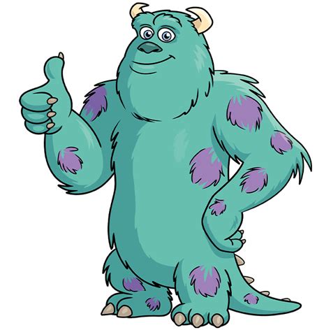 Sully Monsters Inc Coloring Page - Home Design Ideas