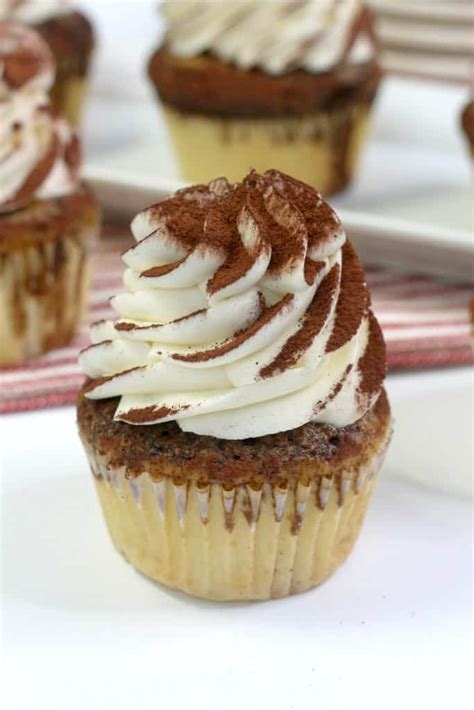 Tiramisu Cupcakes - Mama's On A Budget