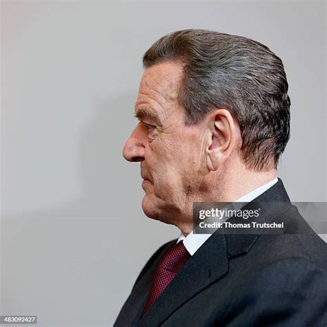 Birthday Reception For Former German Chancellor Gerhard Schroeder Photos and Premium High Res ...