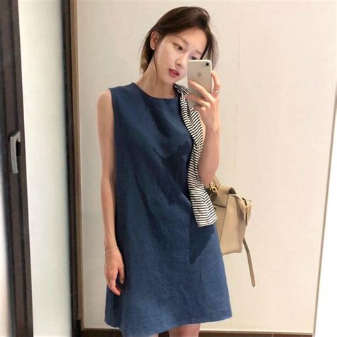 Muji style Japanese simple dress, Women's Fashion, Dresses & Sets, Dresses on Carousell