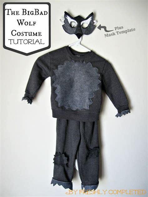 The Big Bad Wolf Costume Tutorial, add to Little Red Ridinghood and ...