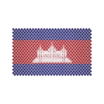 Cambodia Flag Vector, Cambodia, Flag, Cambodia Flag PNG and Vector with ...