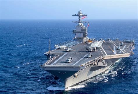 Navy Removes Ford Carrier Program Manager, Citing Performance Over Time ...