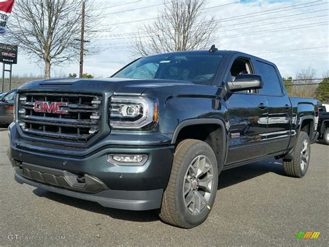 2017 Dark Slate Metallic GMC Sierra 1500 SLT Crew Cab 4WD All Terrain ...