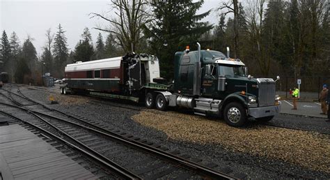 Talgo Series VI Bistro Car donated to the Northwest Railway Museum ...