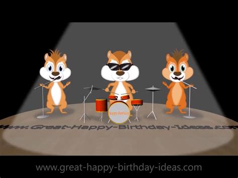 Free Singing Birthday eCards