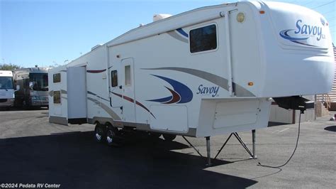 #10613 - Used 2008 Holiday Rambler Savoy LX 31BHD Fifth Wheel RV For