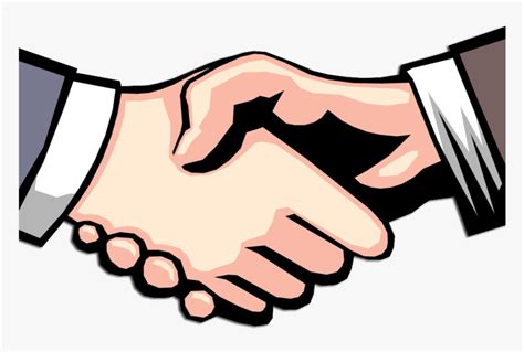 Download Terrific Free Clipart Handshake - Hand Shake Clip Art, HD Png ...