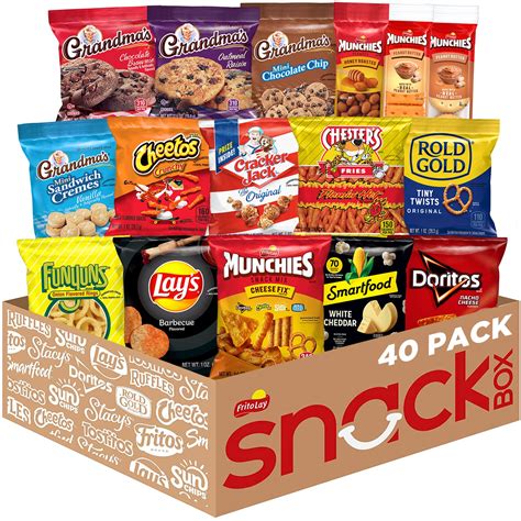 Buy Frito-Lay Ultimate Snack Care Package, Variety Assortment of Chips ...