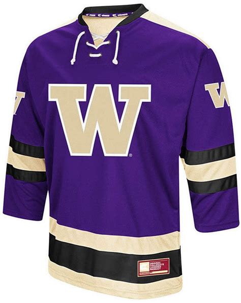 Colosseum Men's Washington Huskies Fashion Hockey Jersey | Jersey ...