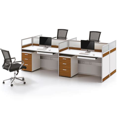 Customized modern office cubicles office interior design for workstation