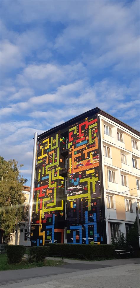 Pacman (location: Romania Timisoara) - ArtSpots App - Street Art, Museums & Galleries