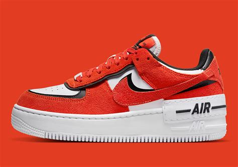 Nike Air Force 1 Shadow Red White Black DQ8586-800 | SneakerNews.com