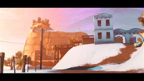 Fortnite - Christmas/SNOW MAP Overview (Cinematic Pack #9) - YouTube