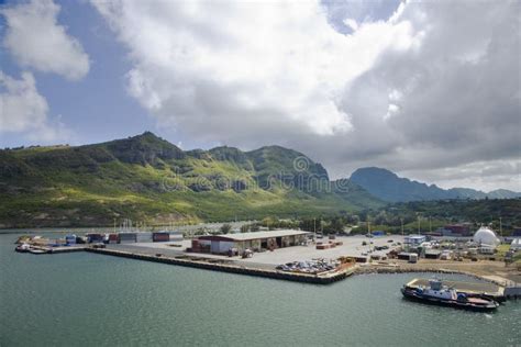 Nawiliwili Harbor stock photo. Image of landscape, harbor - 8847054