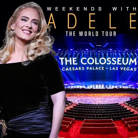 Weekends With Adele At The Colosseum Las Vegas Tour 2023 Ki34 Digital ...