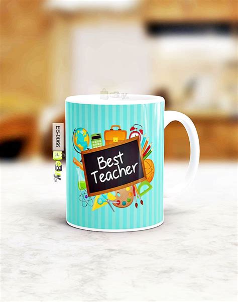 Best Teacher Design Mug | eBuy.pk