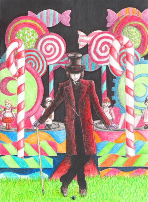 Willy Wonka - Charlie and the chocolate factory by Quirinuslr on DeviantArt