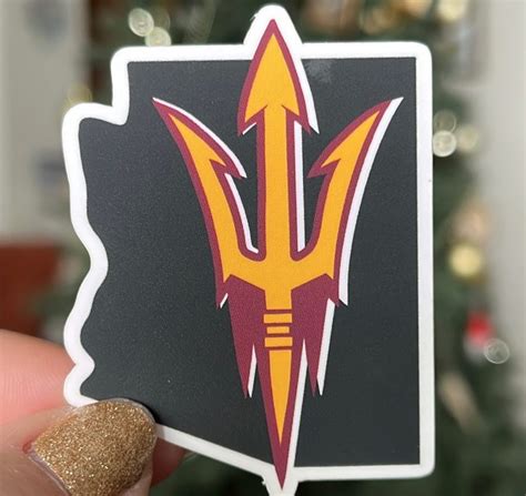 ASU Sticker, Fear the Fork, Arizona State, College Sticker, Pac 12 ...