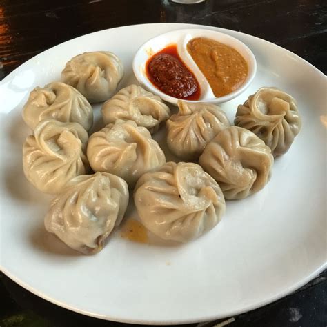 Steamed buffalo momo in Lazimpat. | Vegetarian snacks recipes, Food ...