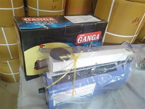 Manual 8 Inch Plastic Poly Bag Sealing Machine, Model Name/Number: Ganga at Rs 830 in Kanpur